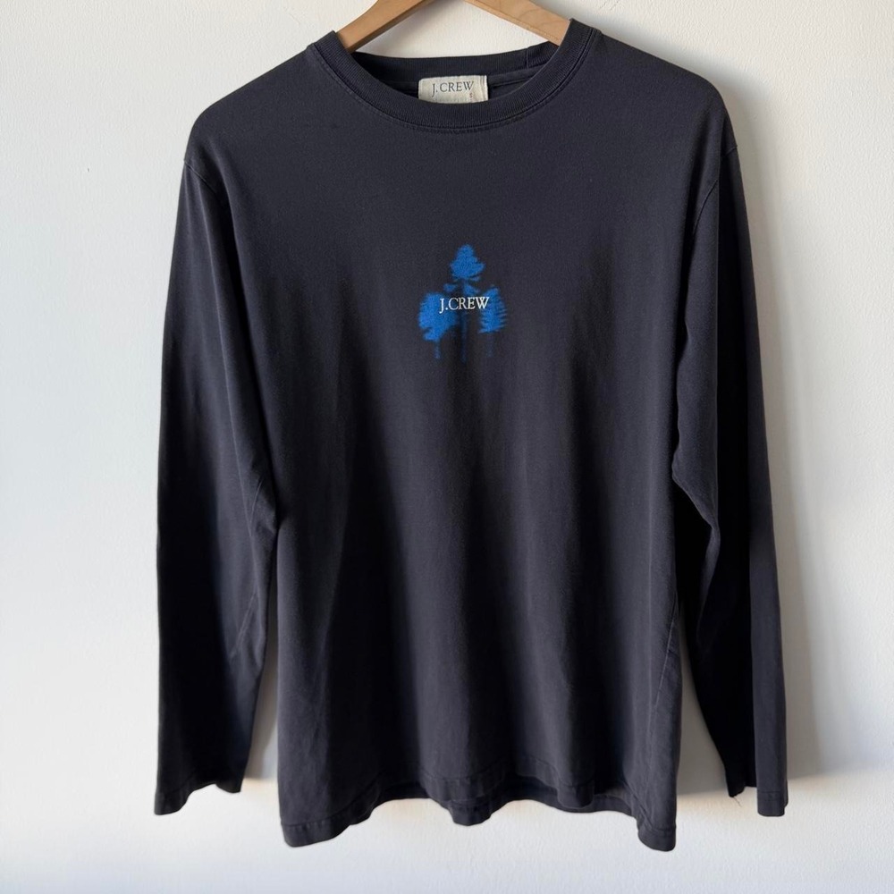 Vintage J.Crew Made in USA Long Sleeve Graphic Tee